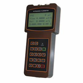 Портативный Handheld ультразвуковой измеритель прокачки, Струбцин-на датчике измеряя Flowemeter TUF-2000H