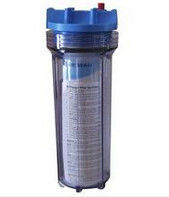 Пластичный большой голубой корпус фильтра, индустрия 10&quot; снабжение жилищем патрона фильтра воды