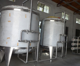 Цистерны с водой нержавеющей стали оборудования водоочистки еды промышленные чистые для завода напитка
